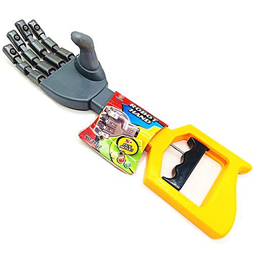 OldFriend Boy Robot Arms Reacher Tool 13.4" 19.6" Toy Claw Grabber for Kids (Small)