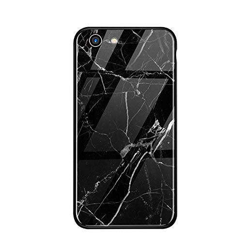 iPhone 7/iPhone 8 Case Tempered Glass Back Cover + Soft TPU Bumper Phone Case with Premium Shockproof and Anti-Scratch for iPhone 7(Black,iPhone 7/iPhone 8) iPhone 7/iPhone 8 Case Tempered Glass Back Cover + Soft TPU Bumper Phone Case with Premium Shockproof and Anti-Scratch for iPhone 7(Black,iPhone 7/iPhone 8)