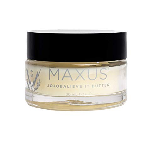 Maxus Nails Cuticle and Nail Jojoba Butter with Lavender Scent Nail Growth   Conditioning Nail   Cuticle Cream Stops Splits Chips Cracks   Strengthens Nails 1 oz