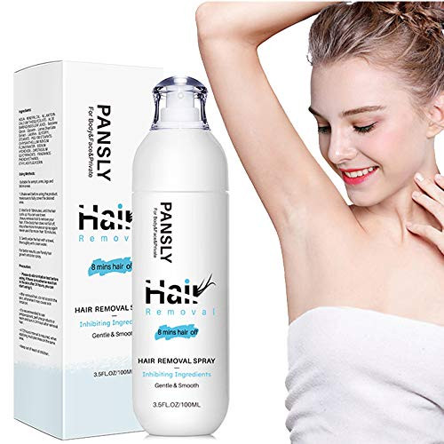100ml Hair Removal Spray Depilatory Newest Hair Growth Inhibitor Non Irritating Moisturizing for Men Women Legs Hands Arms Underarms and Bikini Areas Natural Stop Hair Growth Spray Inhibiting 100ml Hair Removal Spray Depilatory Newest Hair Growth Inhibitor Non Irritating Moisturizing for Men Women Legs Hands Arms Underarms and Bikini Areas Natural Stop Hair Growth Spray Inhibiting