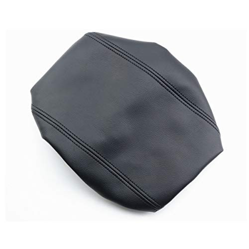 Dunhil Center Console Lid Armrest Soft Pad Leather Protector Cushion Cover Compatible with 2011 2012 2013 2014 2015 2016 2017 Jeep Grand Cherokee  Black
