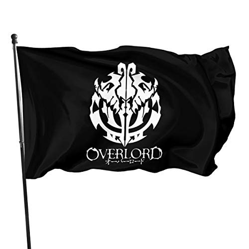 RJ5nrusfwtba Overlord Decorative Garden Flags Outdoor Artificial Flag for Home Garden Yard Decorations 3x5 Ft