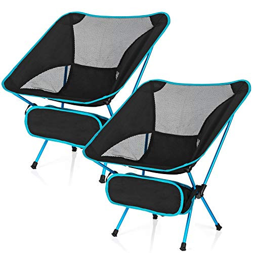 Esup Camping Chair Ultralight Portable Compact Folding Beach Chairs with Carry Bag for Outdoor Camping Backpacking Hiking Lake Blue Esup Camping Chair Ultralight Portable Compact Folding Beach Chairs with Carry Bag for Outdoor Camping Backpacking Hiking Lake Blue