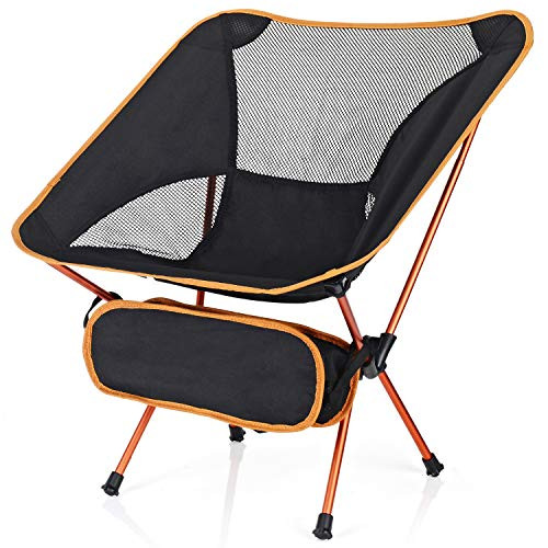 ESUP Camping Chair Ultralight Portable Compact Folding Beach Chairs with Carry Bag for Outdoor Camping Backpacking Hiking  1