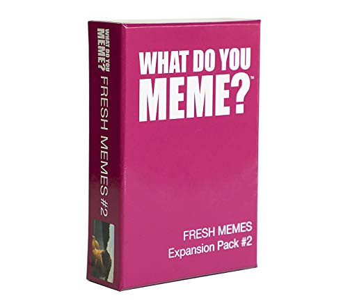 WHAT DO YOU MEME? Fresh Memes Expansion Pack #2