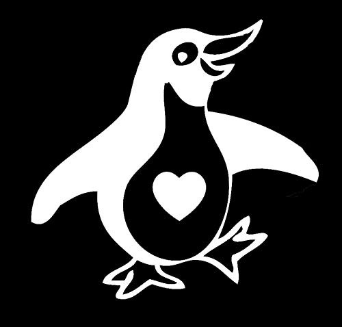 Penguin Happy Dance MKR Decal Vinyl Sticker Cars Trucks Vans Walls Laptop White 55 x 54 in MKR1412 Penguin Happy Dance MKR Decal Vinyl Sticker Cars Trucks Vans Walls Laptop White 55 x 54 in MKR1412