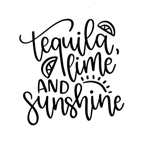Tequila Lime and Sunshine MKR Decal Vinyl Sticker Cars Trucks Vans Walls Laptop Black 55 x 54 in MKR1467 Tequila Lime and Sunshine MKR Decal Vinyl Sticker Cars Trucks Vans Walls Laptop Black 55 x 54 in MKR1467