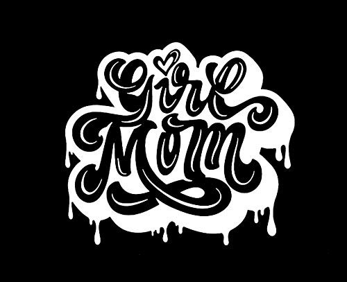 Girl Mom Painted Letters MKR Decal Vinyl Sticker Cars Trucks Vans Walls Laptop White 55 x 49 in MKR1569 Girl Mom Painted Letters MKR Decal Vinyl Sticker Cars Trucks Vans Walls Laptop White 55 x 49 in MKR1569
