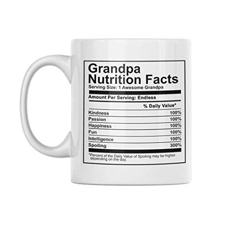 Funny Coffee Mug Grandpa Nutritional Facts Mug These Funny Mugs are Perfect For Any Funny Coffee Mugs Collection or a Great Gift Funny Coffee Mug Grandpa Nutritional Facts Mug These Funny Mugs are Perfect For Any Funny Coffee Mugs Collection or a Great Gift