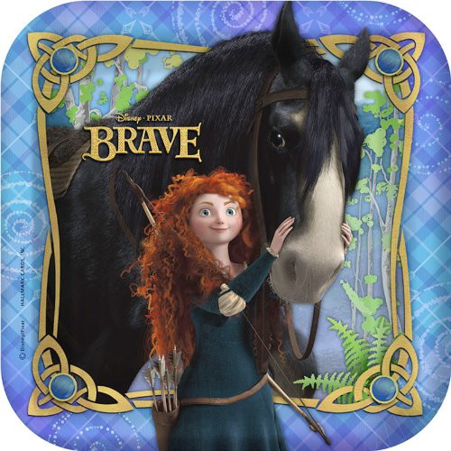 Disneys Brave Dessert Plates 8pk