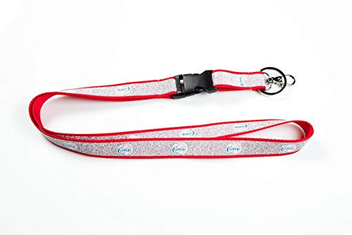 aminco NBA Los Angeles Clippers Sparkle Lanyard Red 4