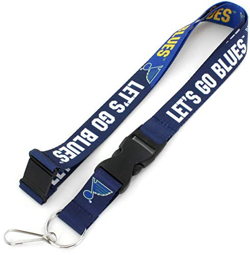 aminco NHL St Louis Blues Slogan Lanyard