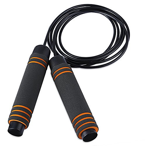 Jump Ropes for FitnessWeighted Jump Rope Workout for ExercisesTangle Free Rapid Speed Skipping Rope with Ball BearingsAdjustable Jumping Rope for Women Men Kids Jump Ropes for FitnessWeighted Jump Rope Workout for ExercisesTangle Free Rapid Speed Skipping Rope with Ball BearingsAdjustable Jumping Rope for Women Men Kids