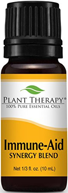Plant Therapy Immune Aid Synergy Essential Oil 100 Pure Undiluted Therapeutic Grade 10 ml Plant Therapy Immune Aid Synergy Essential Oil 100 Pure Undiluted Therapeutic Grade 10 ml