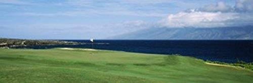 Posterazzi PPI145423L Oceanside Kapalua Golf Course Maui Hawaii USA Poster Print 36 x 12