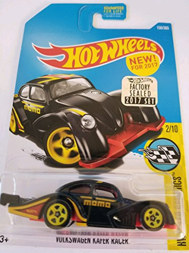 Hot Wheels 2017 Factory Sealed Set Exclusive Hw Speed Graphics - Volkswagen Kafer Racer (Black)