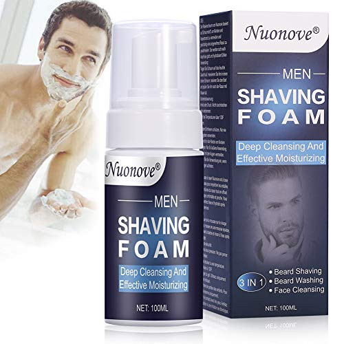Shaving Cream Mens Shaving Foam for Men Men Sensitive Shaving Foam Refreshing and Toning Prevent Cuts and Pain Soothes Sensitive Skin From Shave Irritation 100ml Shaving Cream Mens Shaving Foam for Men Men Sensitive Shaving Foam Refreshing and Toning Prevent Cuts and Pain Soothes Sensitive Skin From Shave Irritation 100ml
