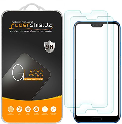 2 Pack  Supershieldz for Huawei Honor 10 Tempered Glass Screen Protector Anti Scratch Bubble Free