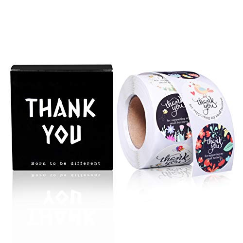 6 Designs Thank You for Supporting My Small Business Stickers Roll 15 500 Labels Thank You Stickers for Bakeries Handmade Goods Crafters Small Business Owners 6 Designs Thank You for Supporting My Small Business Stickers Roll 15 500 Labels Thank You Stickers for Bakeries Handmade Goods Crafters Small Business Owners