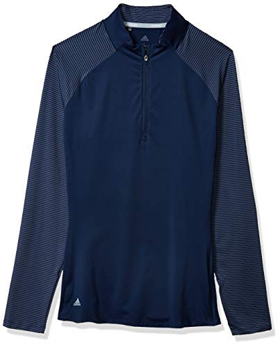 adidas Golf Solid UPF Polo Shirt Tech Indigo X Small
