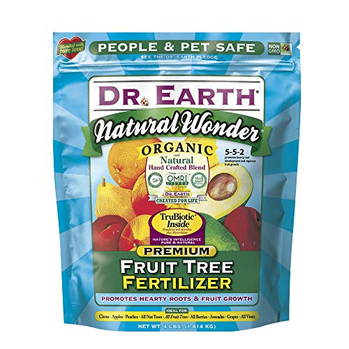 Dr. Earth Natural Wonder Fruit Tree Fertilizer 4 lb Dr. Earth Natural Wonder Fruit Tree Fertilizer 4 lb