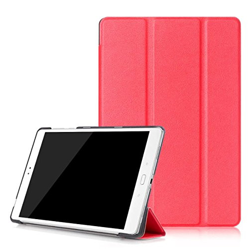 Kepuch Custer ASUS Zenpad 3S 10 Z500M Case - Ultra-Thin Custer PU Leather Case Shell Hard Case Cover for ASUS Zenpad 3S 10 Z500M - Red