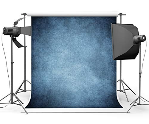 Kackool 5x7ft Blue Backdrop Portrait Backdrops Fabric Backdrop