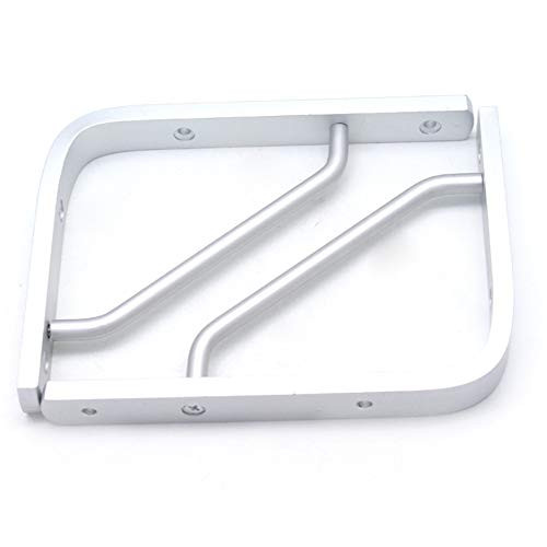 Shelf Bracket Wall Mounted Shelf Bracket Shelf Support Bracket Bookshelf Bracket Floating Shelf Bracket Aluminum Alloy 8 inch Triangle Bracket Shelf Support Frame partition Bracket Shelf