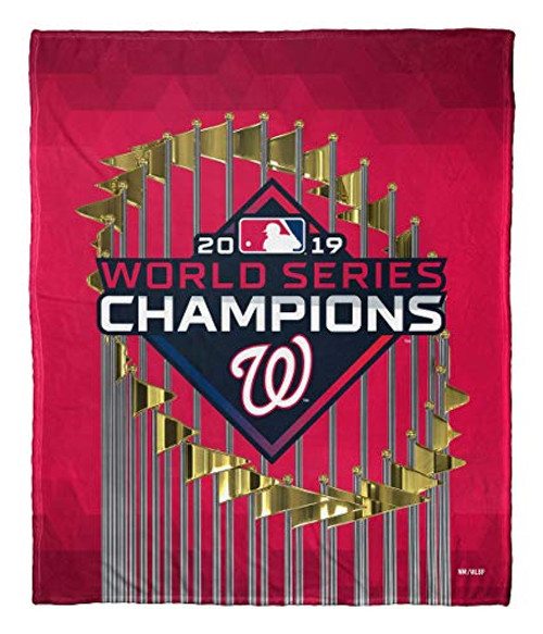 Northwest MLB Washington Nationals World Series Champions Silk Touch Throw