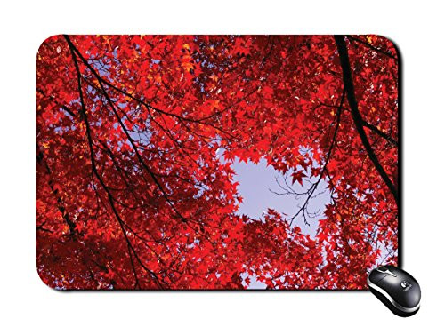 Rectangular Mouse Pad red flowers Mousepad