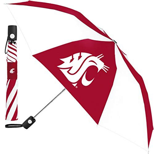 WinCraft Washington State Cougars Umbrella 42 inches Automatic Folding
