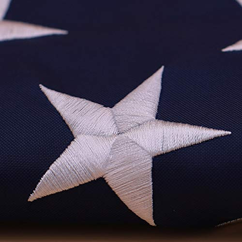 Aniler American USA US Flag 3x5 ft Embroidered Stars Sewn Stripes Brass Grommets USA 3x5 Flags for Outside Aniler American USA US Flag 3x5 ft Embroidered Stars Sewn Stripes Brass Grommets USA 3x5 Flags for Outside