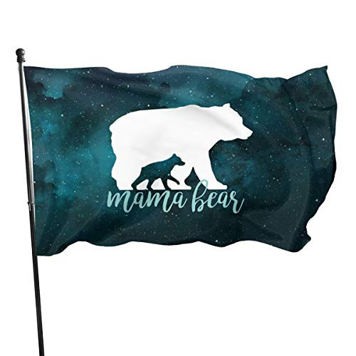 Mama Bear 3x5 FT American Flag Outdoor Banner Family Banner Garden Banner Black Mama Bear 3x5 FT American Flag Outdoor Banner Family Banner Garden Banner Black