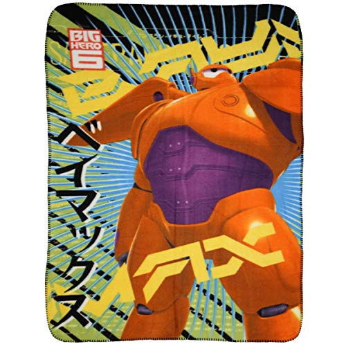 Disney Infinity Big Hero 6 Soft Fleece Blanket Featuring Baymax