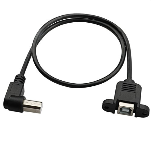 Right Angled Printer Extension Cable USB 20 B Adapter Male to Female USB 20 Type B Male to Type B Female Printer Panel Mount Extension Cable Right Angled Printer Extension Cable USB 20 B Adapter Male to Female USB 20 Type B Male to Type B Female Printer Panel Mount Extension Cable