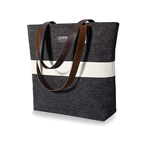 Lamyba Tote Bag for Women Shoulder Tote Handbags Purse for Work Travel ShoppingMedium Size