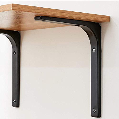 Decorative Shelf BracketTriangle Bracket Bracket Wall partition Shelf l Shelf Support Wall Iron Right Angle Support Fixed l Type Tripod Rack 2 Pack 150x125 mm