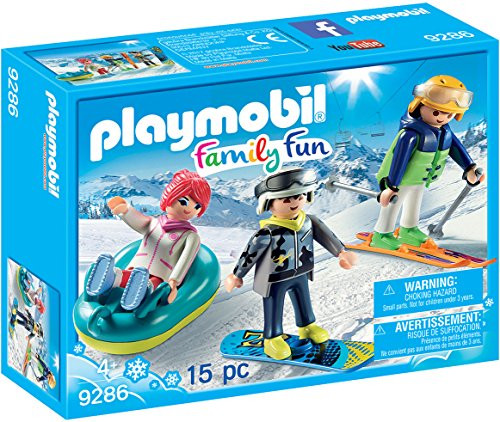 PLAYMOBIL® Winter Sports Trio Building Set