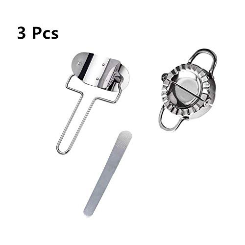 Stainless Steel Dumplings Maker 1 Dumpling Skin Maker 1 Stuffing Spoon 1 Dumpling Molds Chinese Dumpling Cutter Pie Ravioli Empanadas Dumpling Press Wrapper Mold Kitchen Accessories Stainless Steel Dumplings Maker 1 Dumpling Skin Maker 1 Stuffing Spoon 1 Dumpling Molds Chinese Dumpling Cutter Pie Ravioli Empanadas Dumpling Press Wrapper Mold Kitchen Accessories