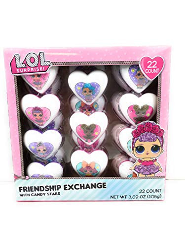 Valentines Day LOL Surprise Friendship Exchange with Candy Stars