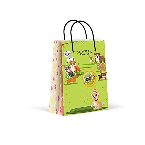 LARZN Premium Puppy Party Bags, Paw Party Favor Bags, New, Treat Bags, Dog Gift Bags, Goody Bags, Party Favors, Party Supplies, Decorations, 12 Pack LARZN Premium Puppy Party Bags, Paw Party Favor Bags, New, Treat Bags, Dog Gift Bags, Goody Bags, Party Favors, Party Supplies, Decorations, 12 Pack