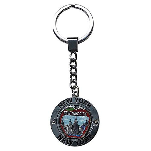 New York City Skyline Souvenir Icons Metal Durable Novelty Keychain New York City Skyline Souvenir Icons Metal Durable Novelty Keychain