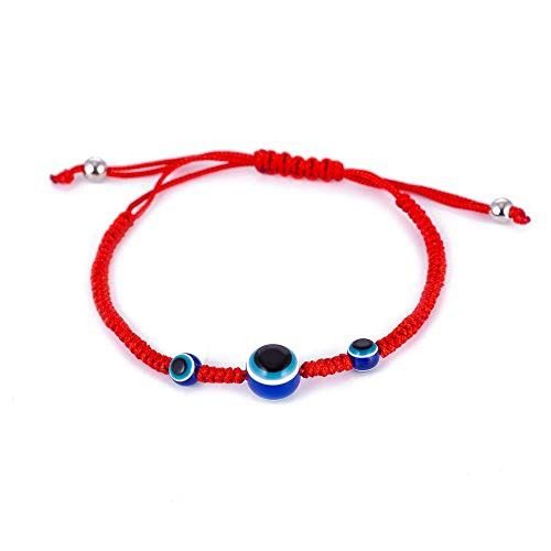 Red String Kabbalah Evil Eye Charm Bracelets for Protection and Luck Adjustable Hand Woven Red Cord Thread Friendship Bracelet Amulet Jewelry 3 eyes Red String Kabbalah Evil Eye Charm Bracelets for Protection and Luck Adjustable Hand Woven Red Cord Thread Friendship Bracelet Amulet Jewelry 3 eyes