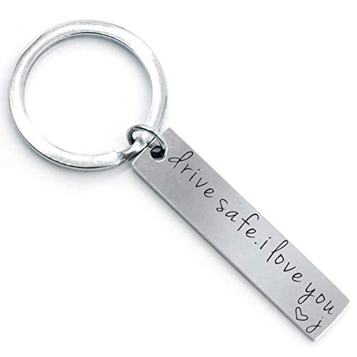 Drive Safe Keychain Drive Safe I Love You Key Chain Gifts for Dad Husband Boyfriend Gifts for Father s day Birthday Gifts Valentines Day Gifts alphabet J Drive Safe Keychain Drive Safe I Love You Key Chain Gifts for Dad Husband Boyfriend Gifts for Father s day Birthday Gifts Valentines Day Gifts alphabet J
