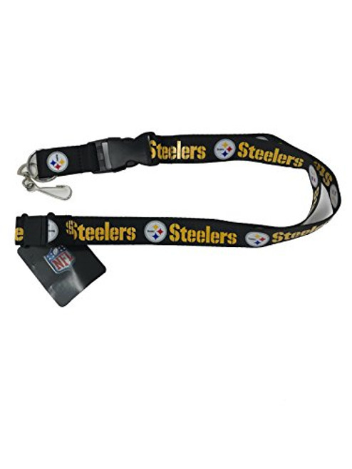 PSG Pittsburgh Sports Lanyard Keychain Black PSG Pittsburgh Sports Lanyard Keychain Black
