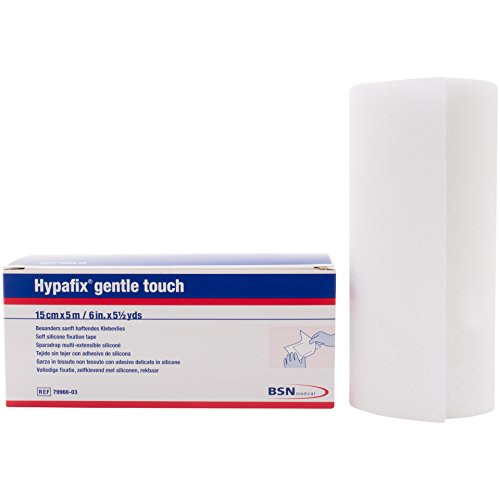 Hypafix® Gentle Touch   Soft Silicone Retention Tape for Extremely Fragile and Sensitive Skin  6  X 5 1 2 yd roll