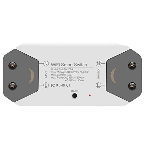 Xenon WiFi Switch,Smart Wireless Remote Controlled Switch, WiFi Light Switch Work With Alexa Echo Google Home DIY Your Home