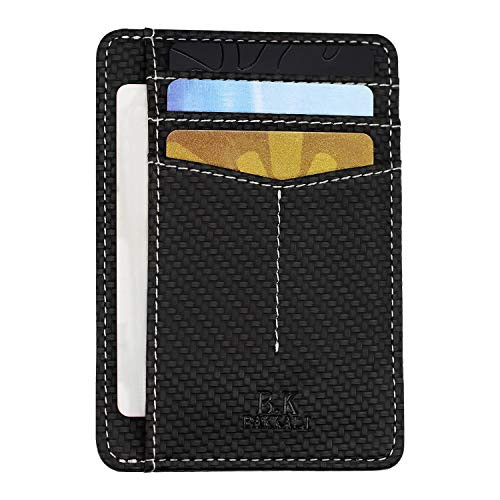 Wallets for Men Slim Wallet Lightweight Front Pocket Wallet RFID Blocking Credit Card Holder Leather Minimalist Thin Wallet for Women