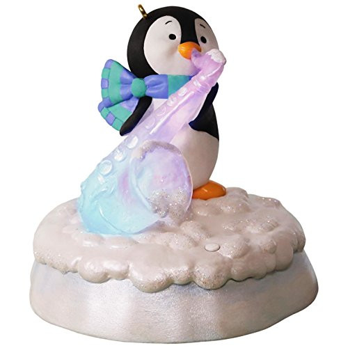Hallmark 2017 Merry Music Makers Penguin Swingin' Sax Ornament with Light and Music
