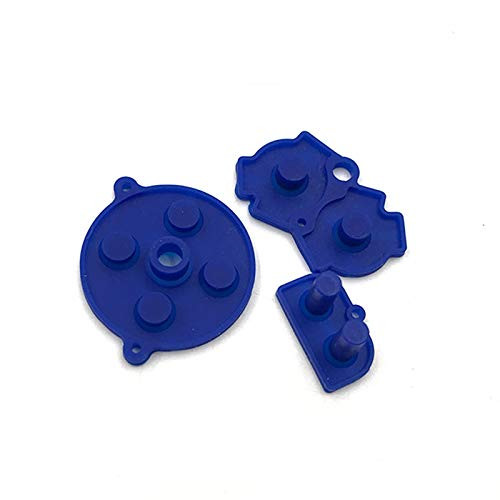 Colorful Conductive Rubber Pad Buttons A B D pad for GBA Gameboy Advance Silicone Start Select Keypad Blue